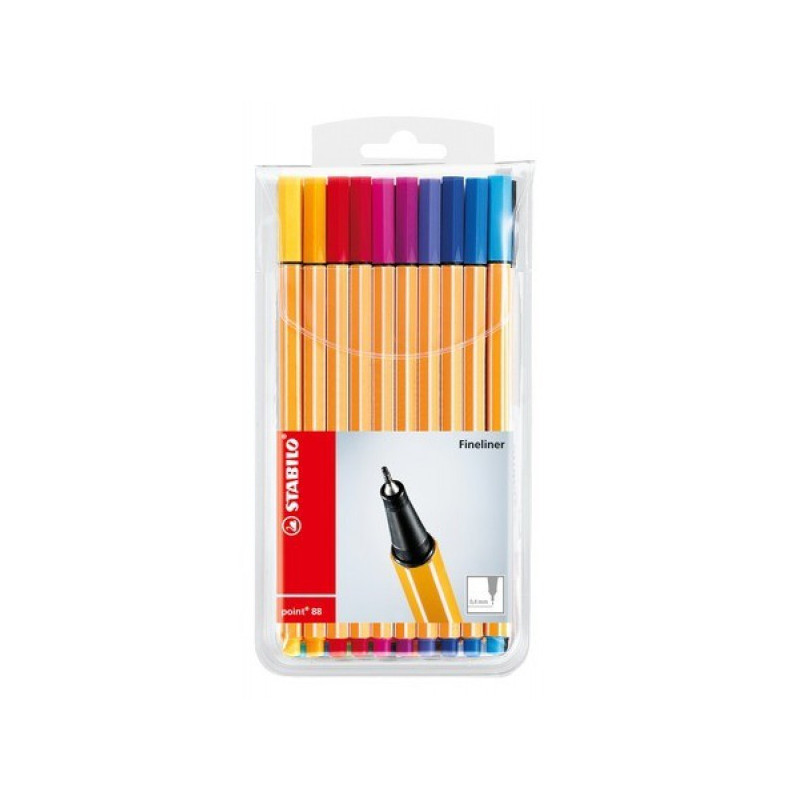 STABILO Point 88 20er felt pen Medium Multicolour 20 pc-s-