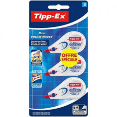 Tipp-Ex Mini Pocket Mouse 6m - 2+1 Free