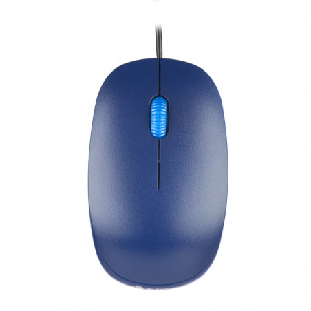 Mouse Ngs Flame Blue Wire Optic Usb