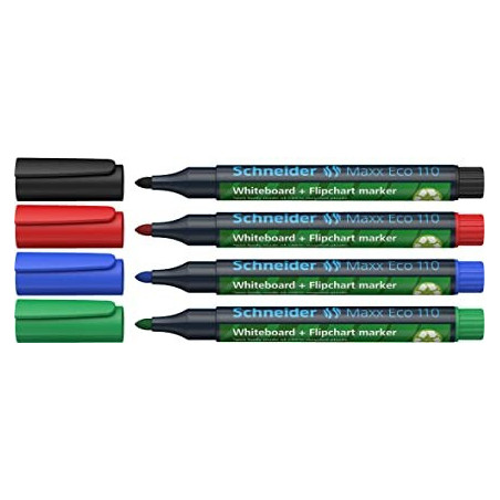 Schneider Maxx Eco 110 - Pack of 4 markers