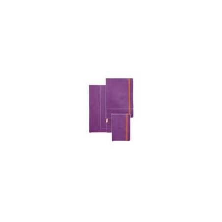 Rhodiarama Purple A5 Lined Soft Notebook