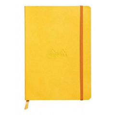 Rhodiarama Daffodil Yellow A5 Lined Soft Notebook