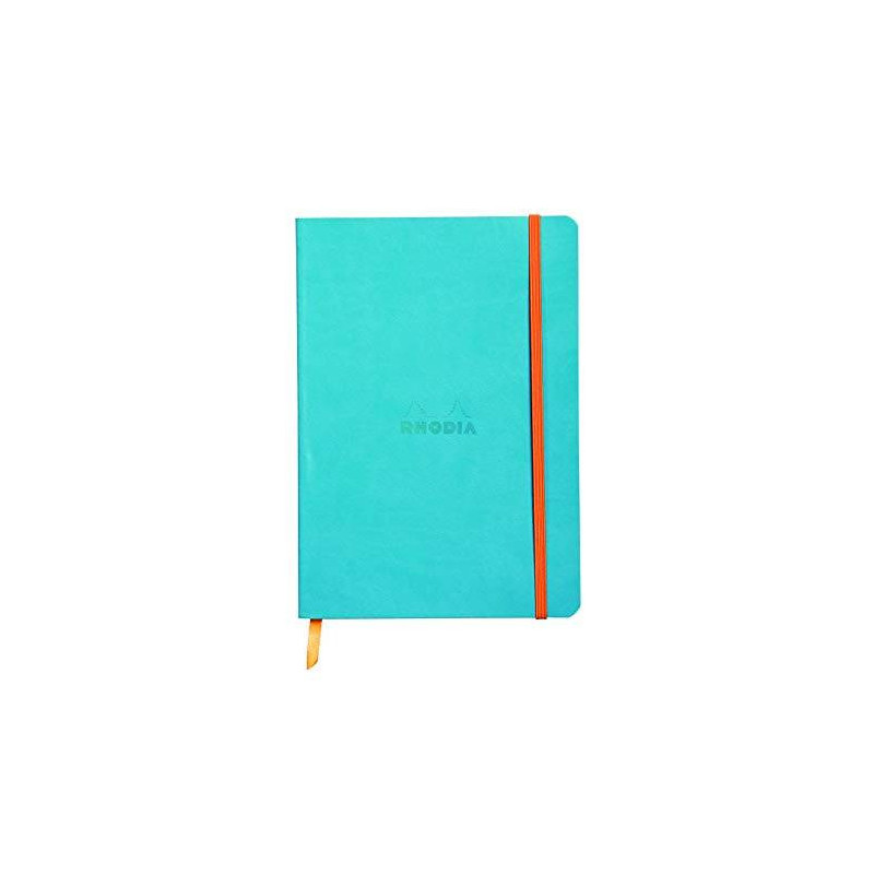 Rhodiarama - Notebook A5 Dotted Soft Turquoise