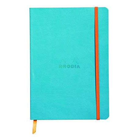 Rhodiarama - Notebook A5 Dotted Soft Turquoise