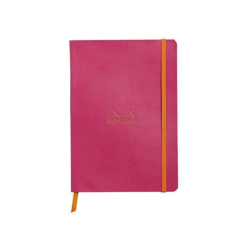 Rhodiarama - Notebook A5 Dotted Soft Raspberry