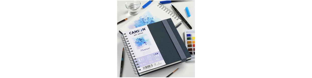 Canson Graduate pad, notepads and sketck book